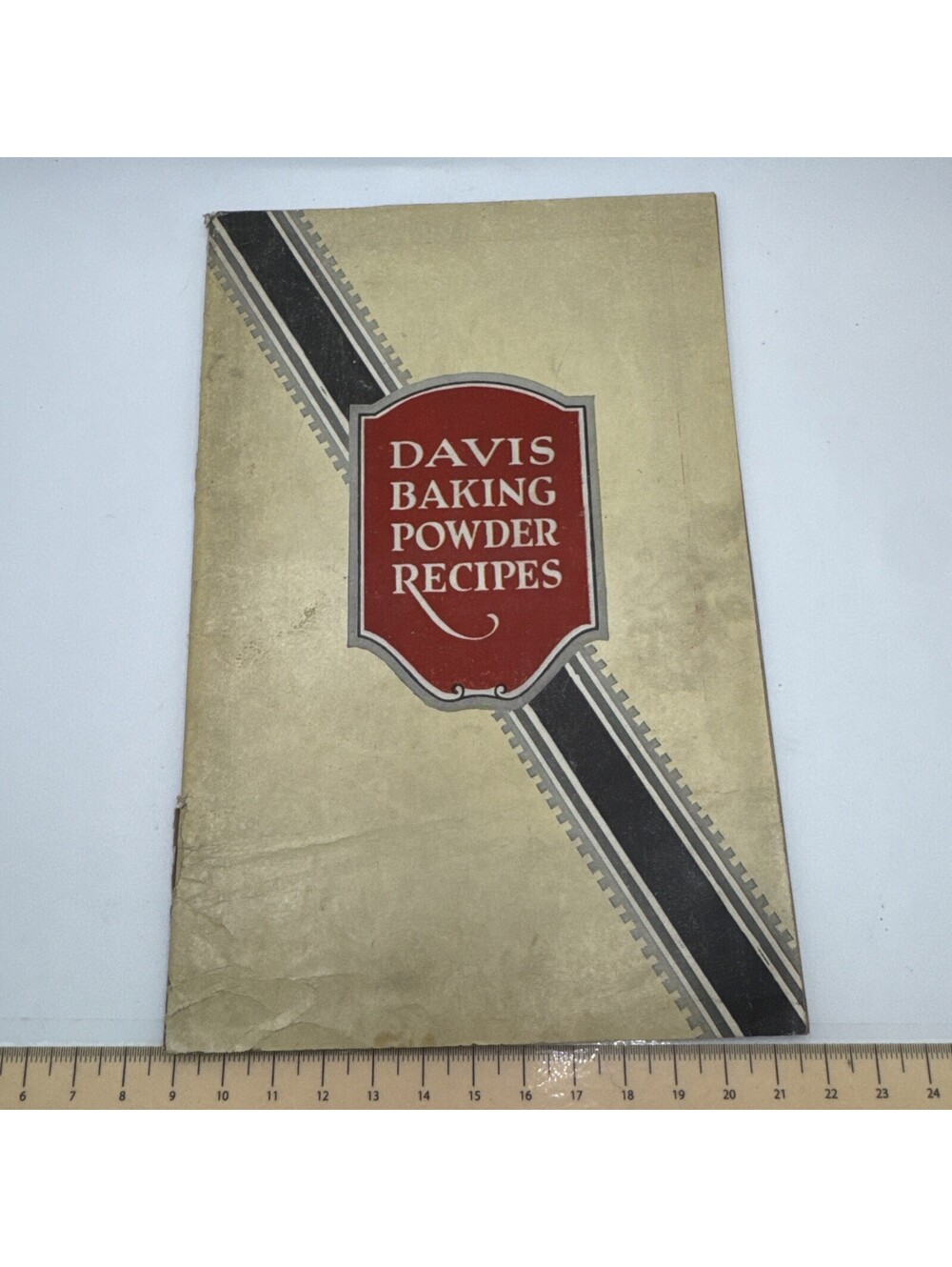 Davis Baking Powder Selected Recipes 1922 R.B. Davis Co. Cookbook